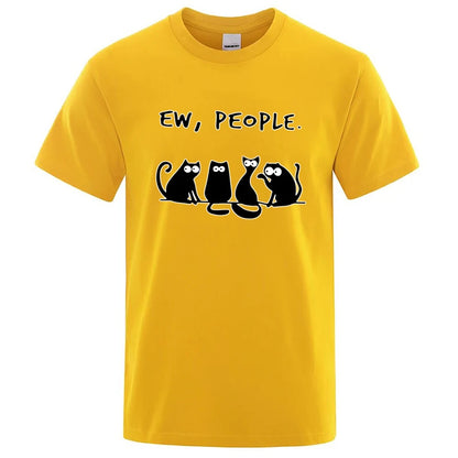 Ew People Funny Cat Shirt