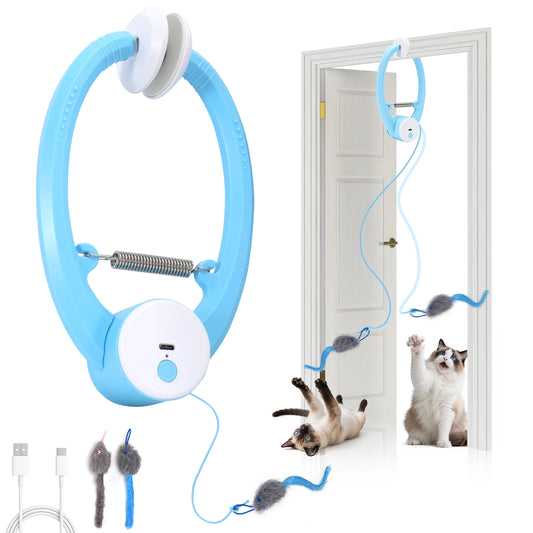 Automatic Door-Hanging Cat Toy