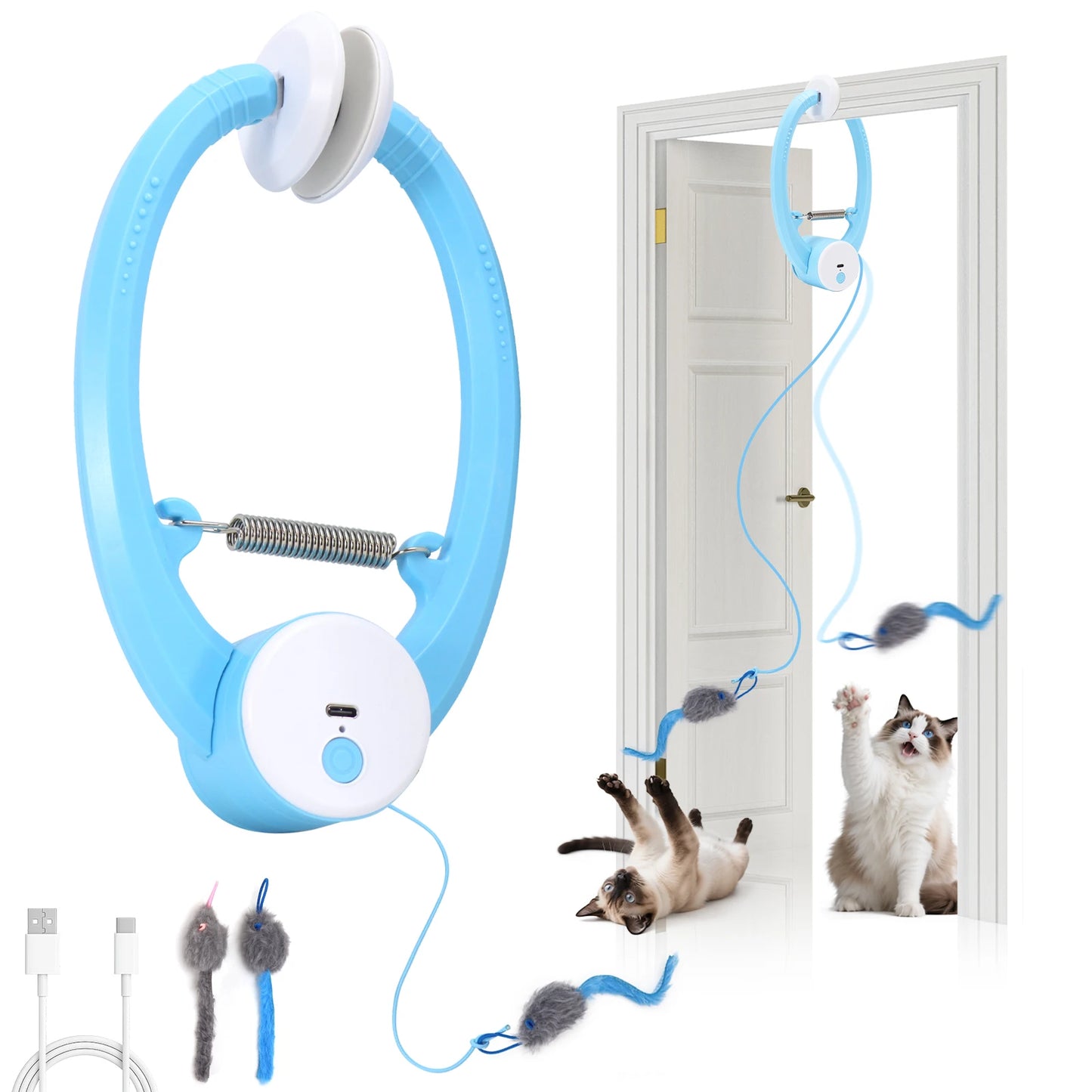 Automatic Hanging Cat Toy