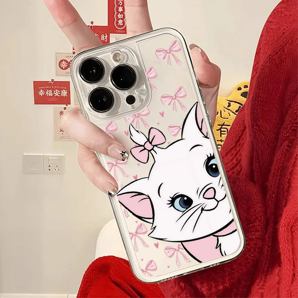 2. Simpatica custodia per iPhone Marie Cat