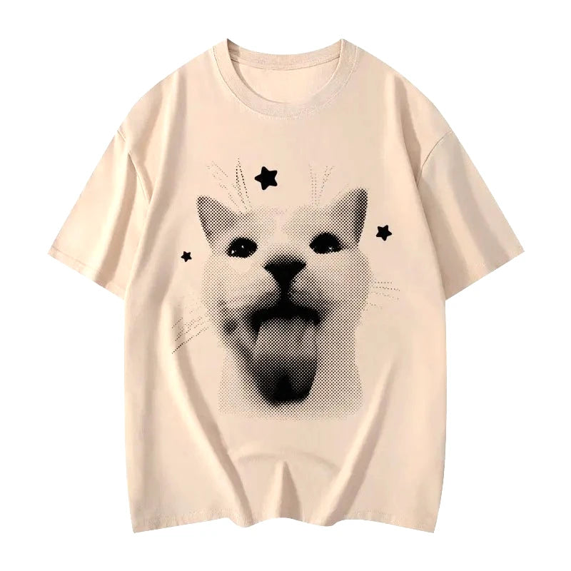 Funny Cat Graphic T-Shirts