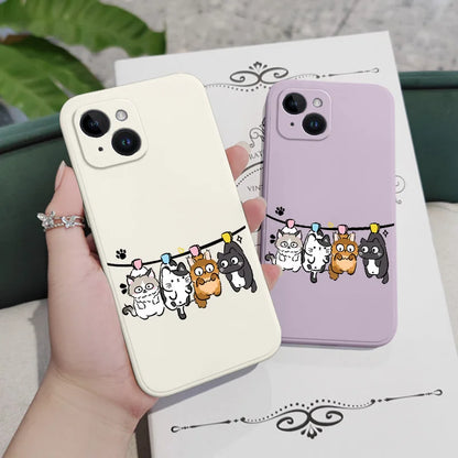 Silicone Cat iPhone Case