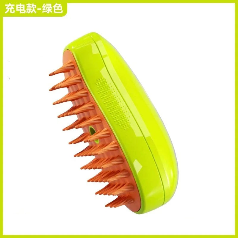 Steam Spray Pet Grooming Brush