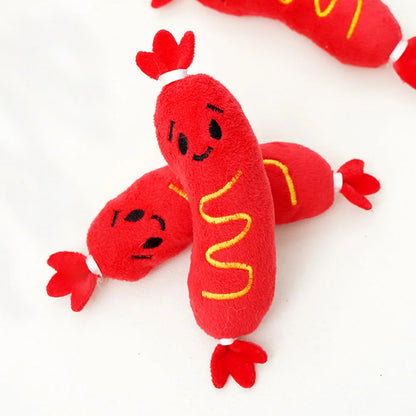 Sausage Plush Pet Toys