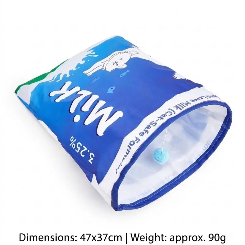 Colorful Cat Tunnel Toy