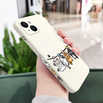Silicone Cat iPhone Case