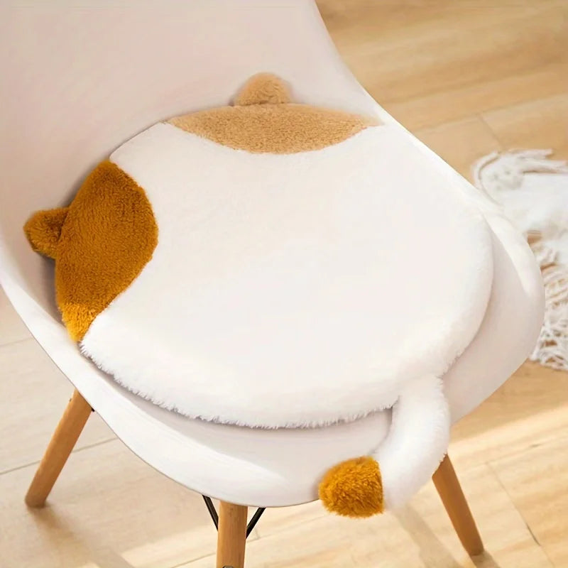 Coussin assis pour chat de dessin animé