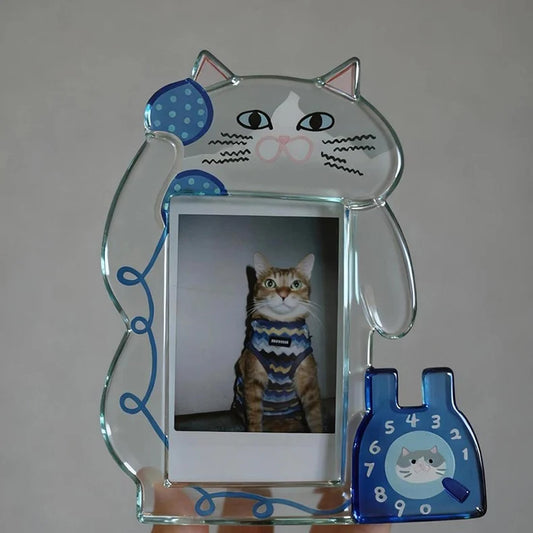 Cute Kitten Photo Frame Decor