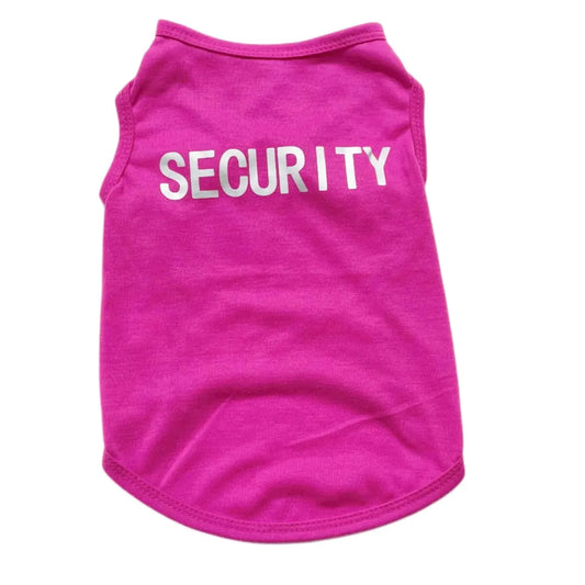 Pet Security Dog Shirt