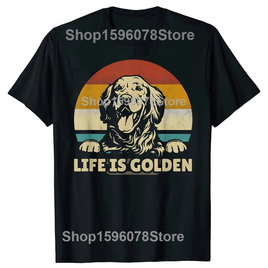 Golden Retriever Vintage T-Shirt