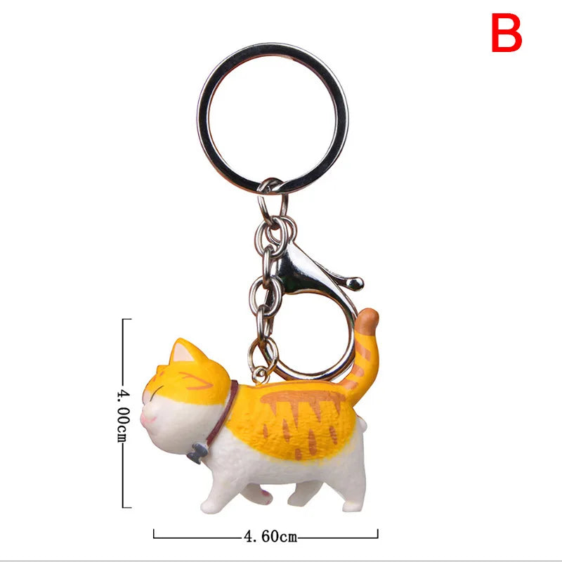 Porte-clés chatons de dessin animé