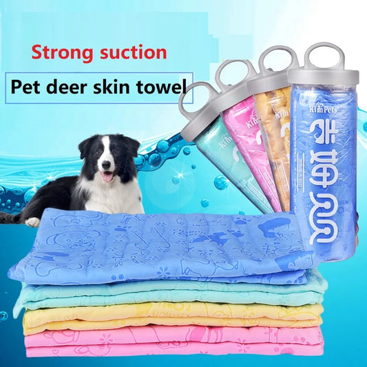 Pet Deer Skin Chamois Towel
