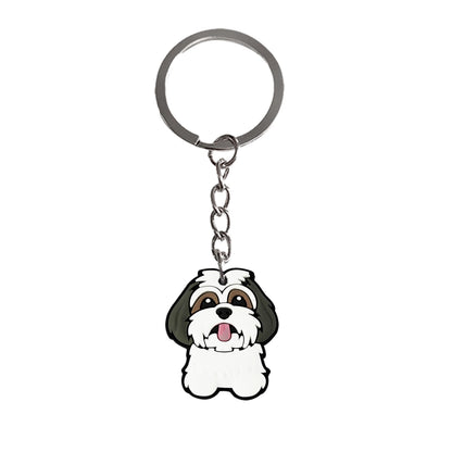 Porte-clés chien de dessin animé