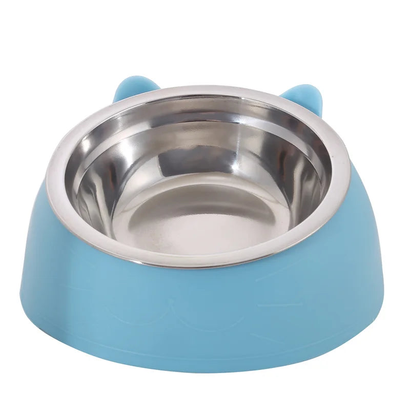 Cuenco para gatos de acero inoxidable