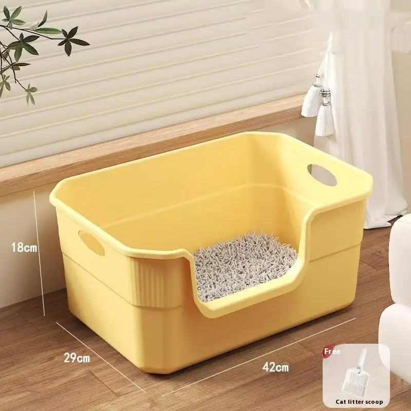 Square Cat Litter Box