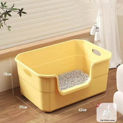 Square Cat Litter Box
