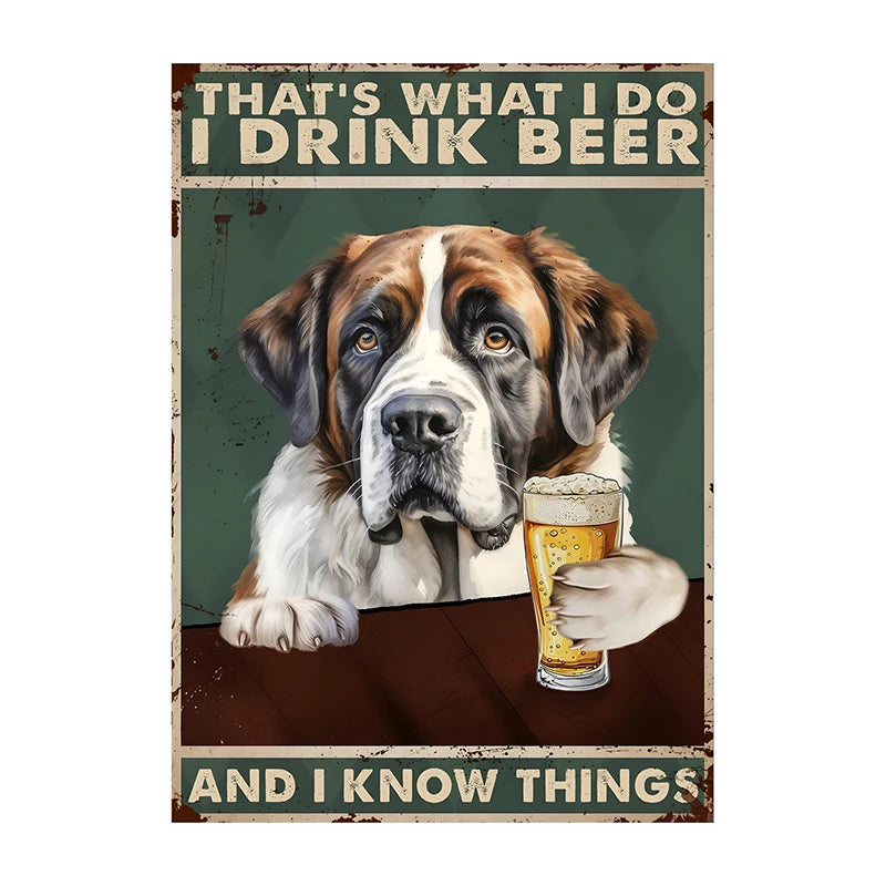 C'est ce que je fais, je bois de la bière Poster