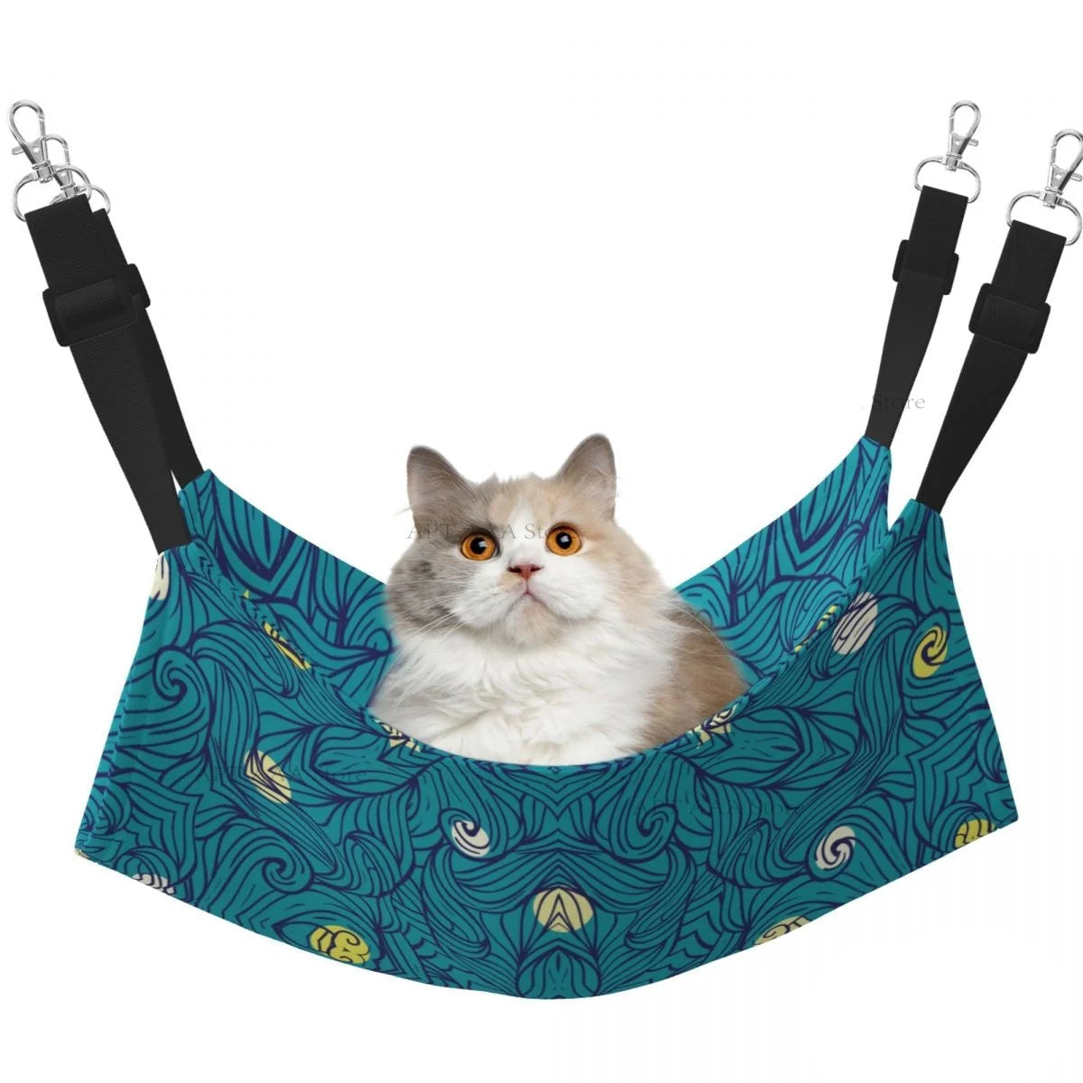 Cama de rede para gatos pendurada