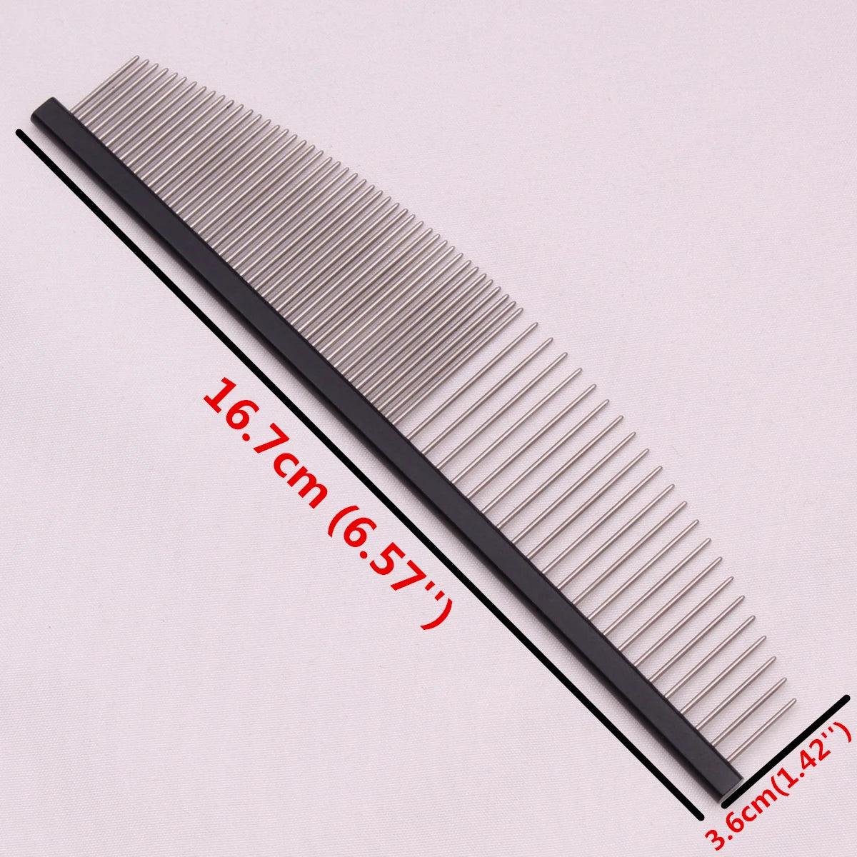 Haustierpflege-Aluminiumbürste