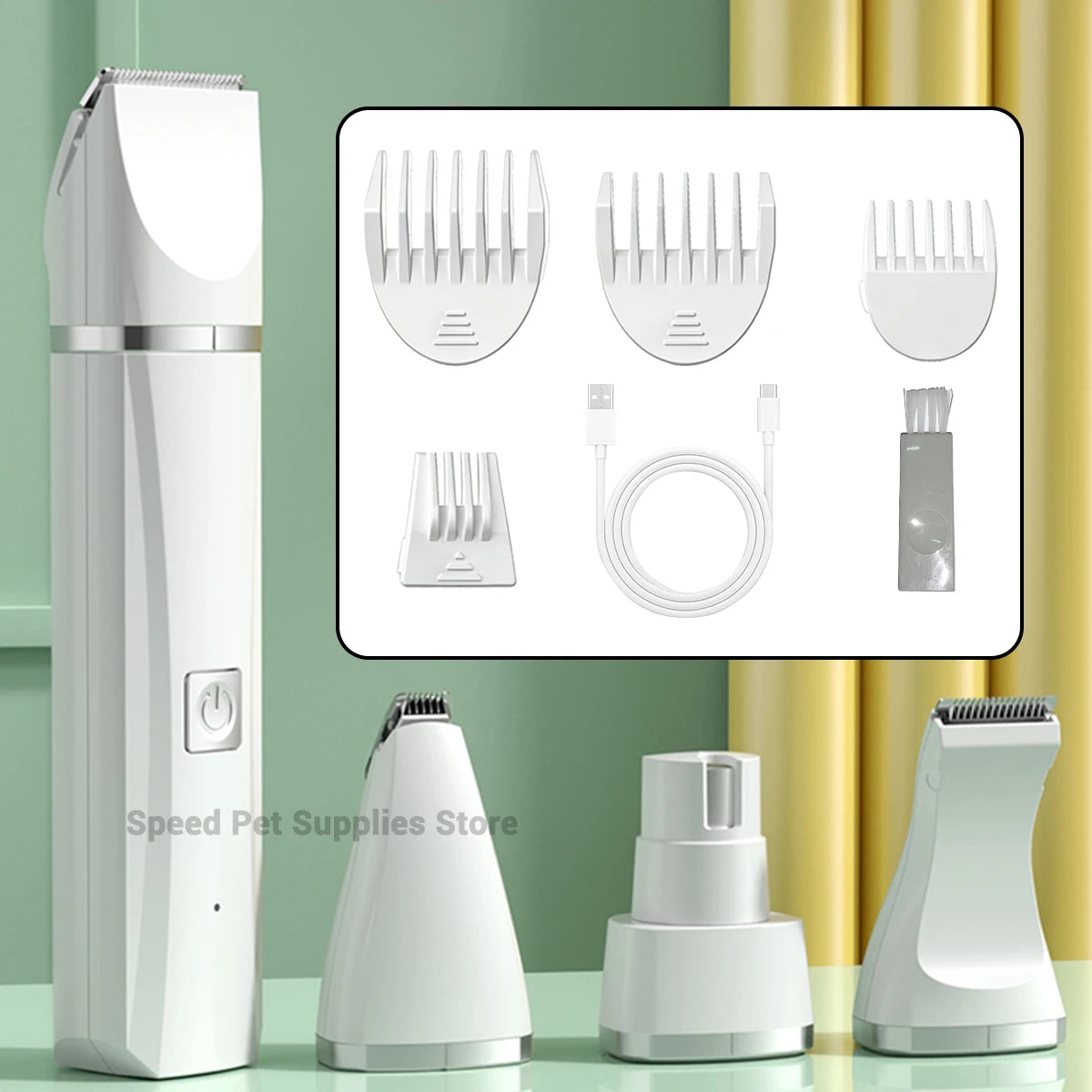 Rechargeable Pet Grooming Trimmer