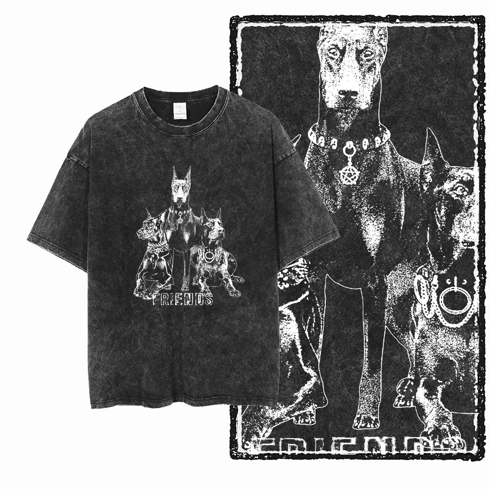 Doberman T-Shirt Streetwear