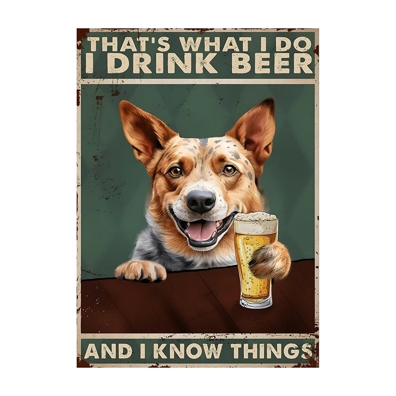C'est ce que je fais, je bois de la bière Poster