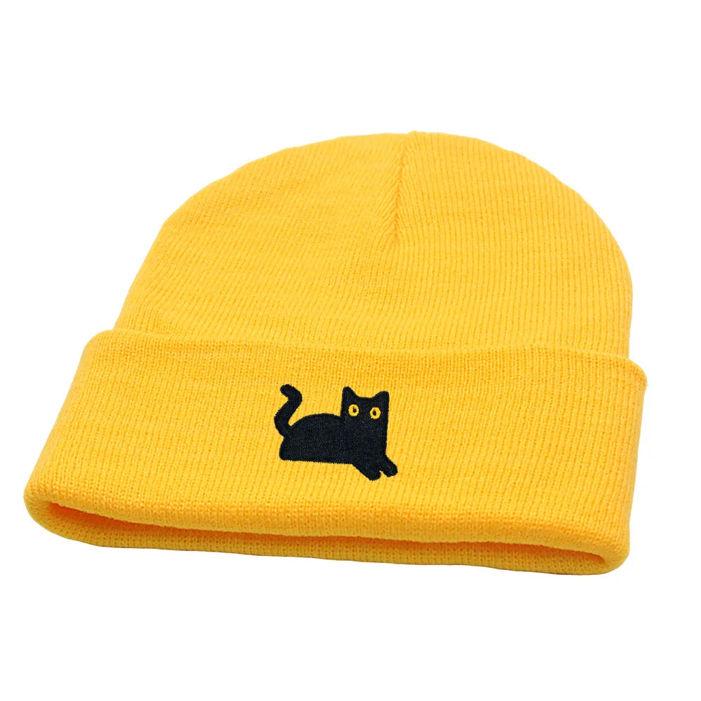 Cappello pullover lavorato a maglia Cat