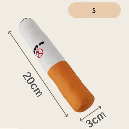 Cigarette Plush Pet Toy