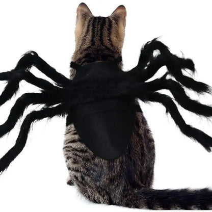 2. Neu#Kostüm für Hunde und Katzen, Halloween-Spinnen-Verwandlungsoutfit, lustiges Cosplay- und Verkleidungskostüm für Haustiere