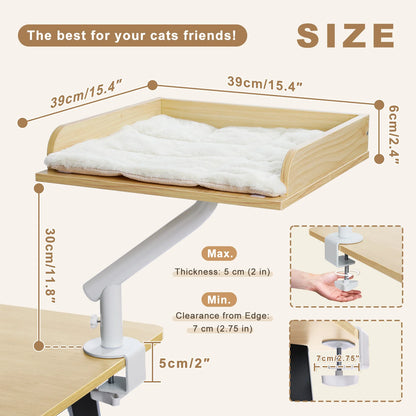 Cama de mesa para gato