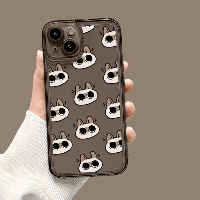 Cartoon Siamese iPhone Case
