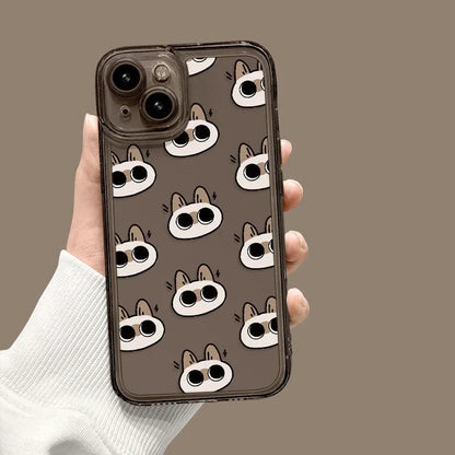 Cartoon Siamese iPhone Case