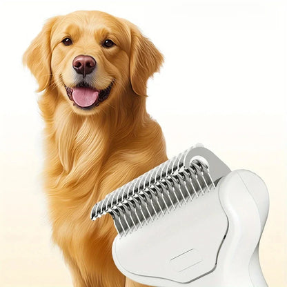Self-Cleaning Pet Grooming Comb