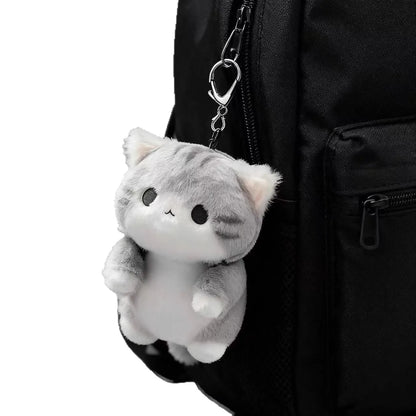 Pendentif mignon en peluche chat