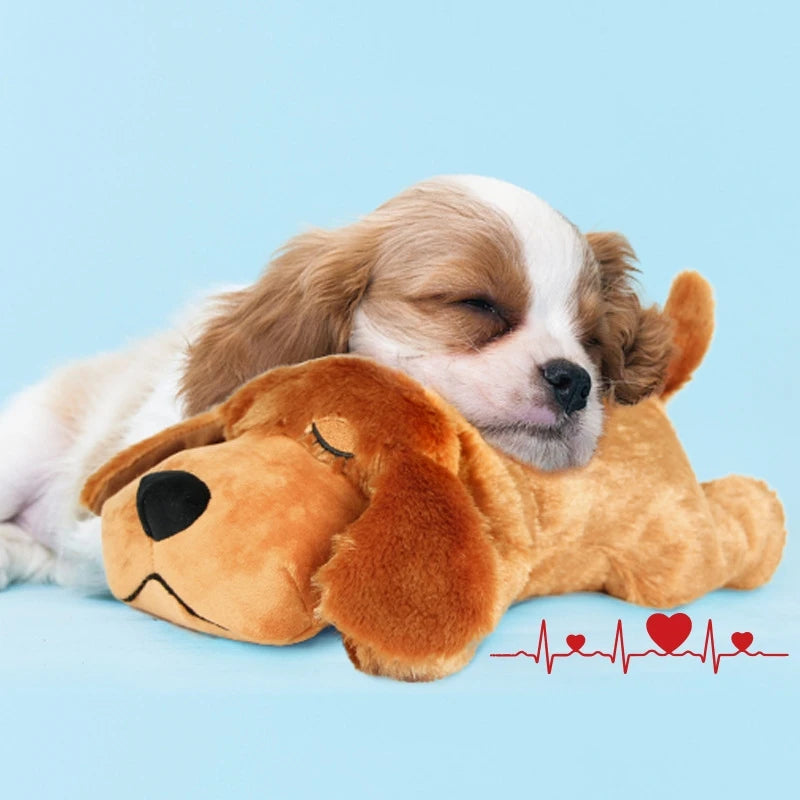 Heartbeat Comfort Plush Dog Toy