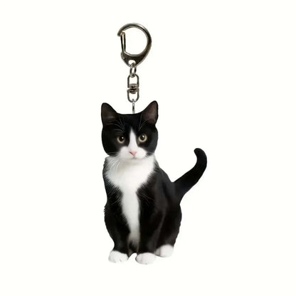 Porte-clés 3D joli chat