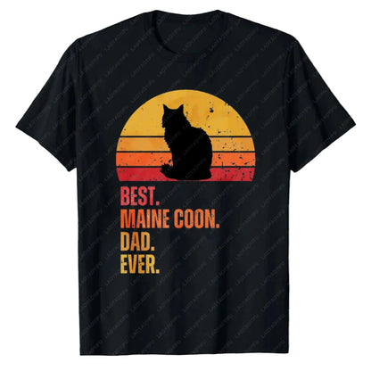 Maine Coon Dad Graphic Shirt