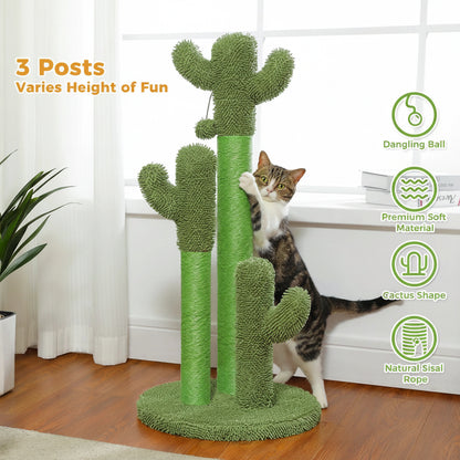 Cactus Cat Sisal Scratching Post