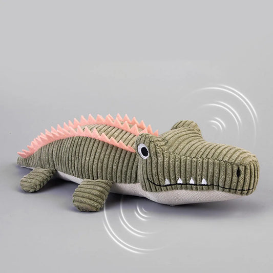 Interactive Corduroy Crocodile
