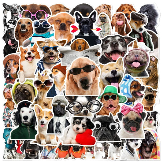 Dogs in Costumes Stickers Pack