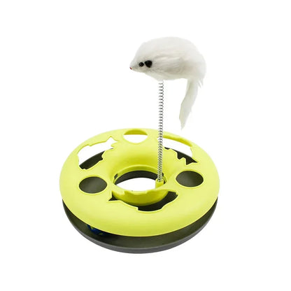 Trilhas interativas para brinquedos para gatos