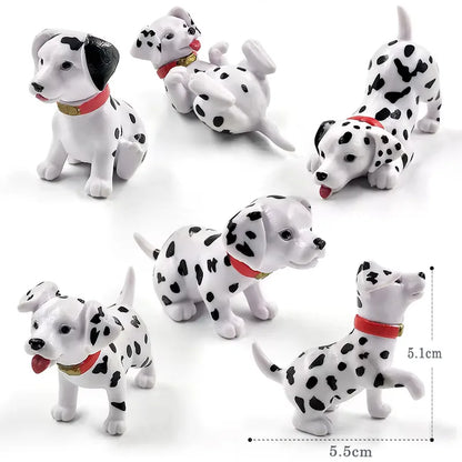 Adorable Miniature Dalmatian Figurines