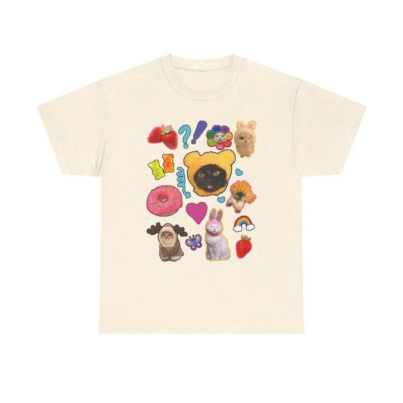 Cat 90s Meme T-Shirt