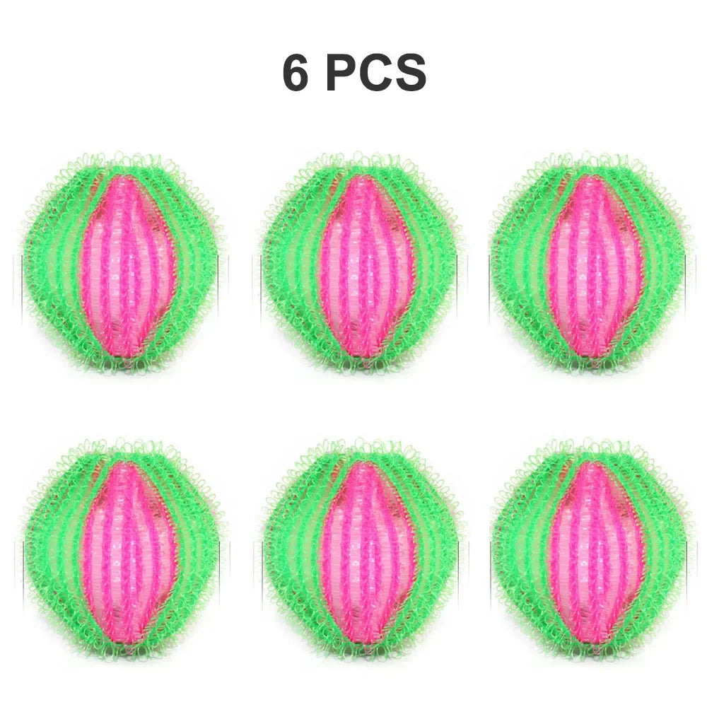 6pcs Pet Hair Remover for Laundry