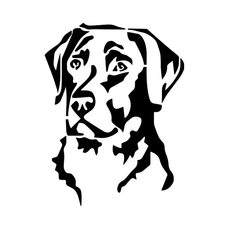Labrador Retriever Car Decor Sticker