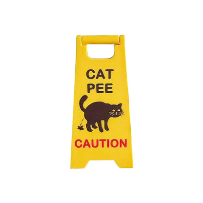 Dog Poop & Cat Pee Caution Signs