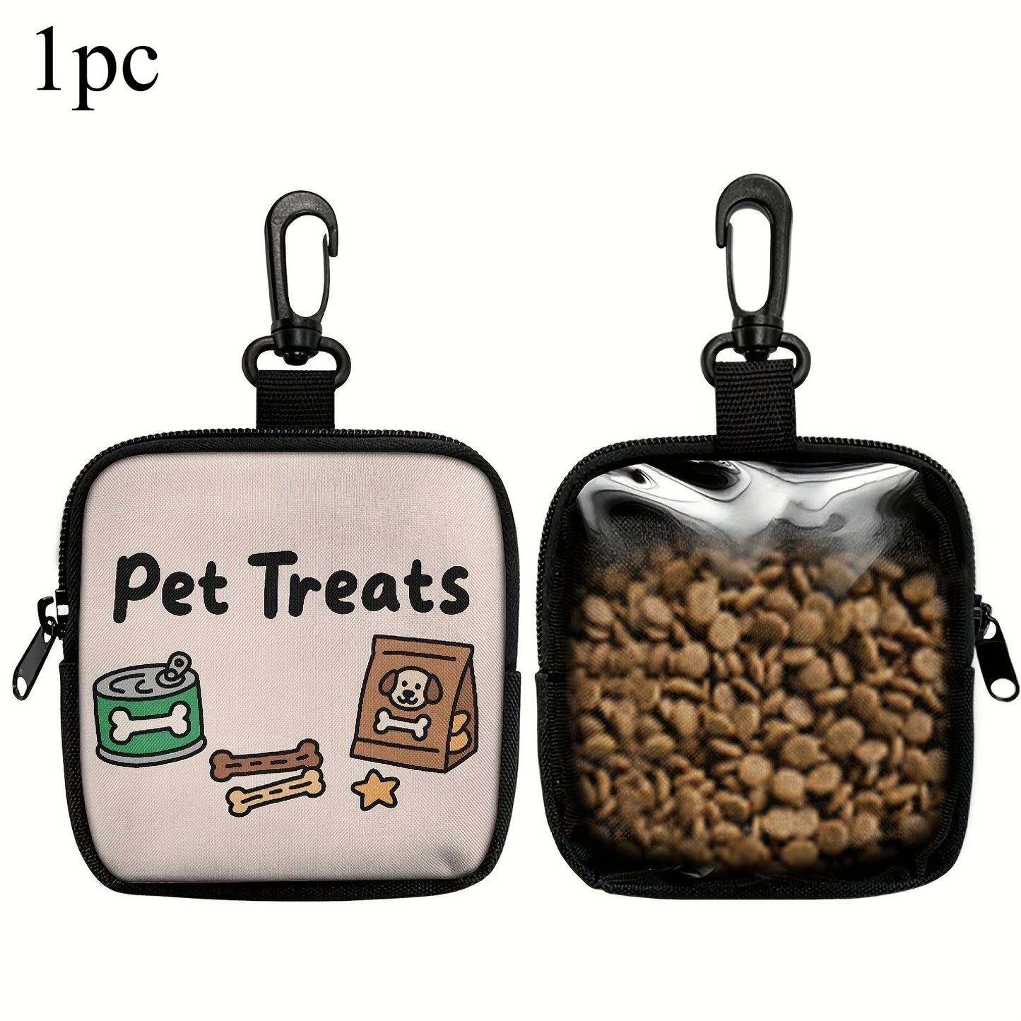 Pet Zipper Bag for Snacks