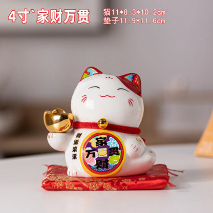 Cat Ornament Blessing Home Decor