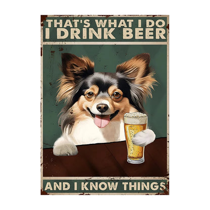 C'est ce que je fais, je bois de la bière Poster