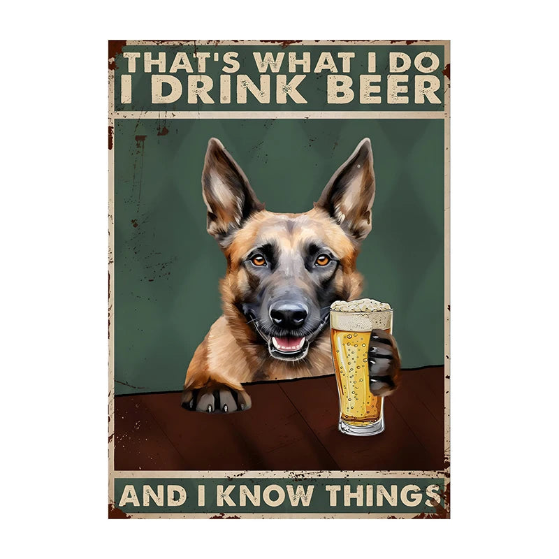 C'est ce que je fais, je bois de la bière Poster